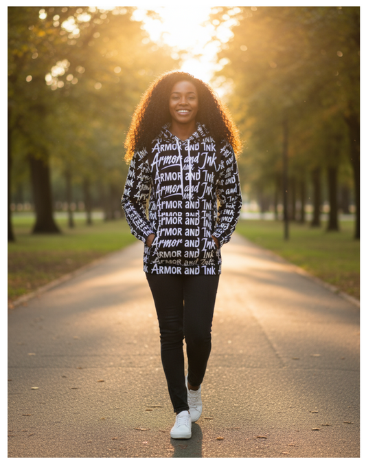 Armor & Ink All-Over Hoodie
