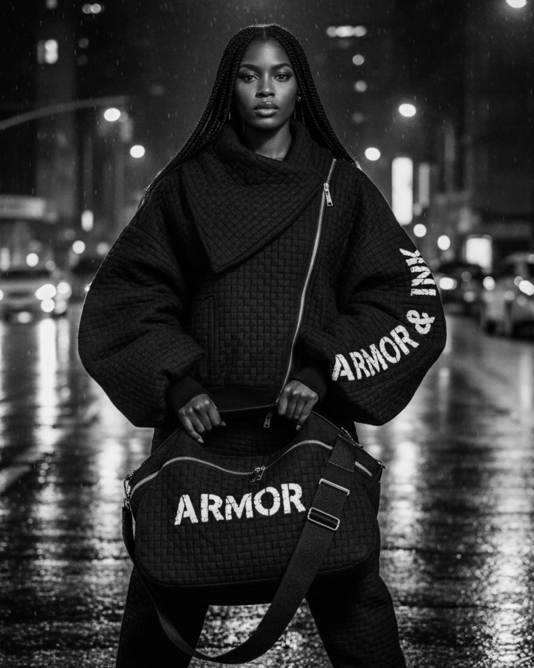 Changing the Narrative - Quilted Statement Jacket